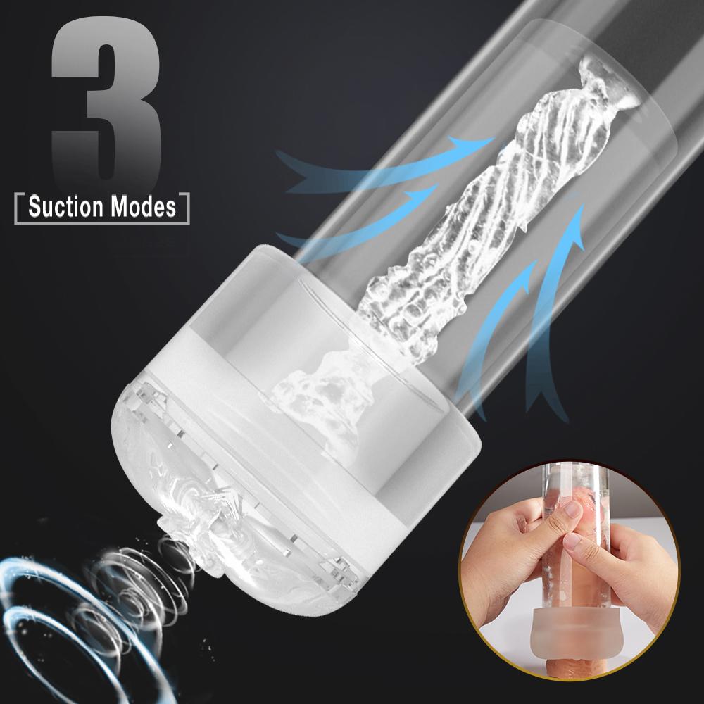 2 In 1 Vagina Sucking Electric Penis Enhancement Pump