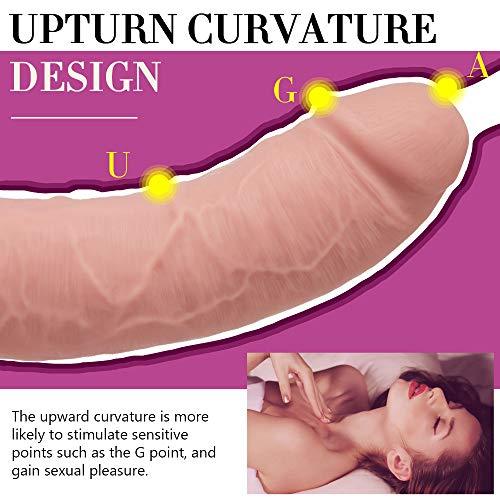 8 Inch Huge Glans Lifelike Penis Realistic Dildo