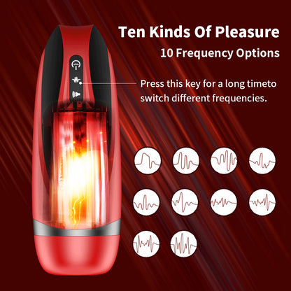 Pussy Male Masturbator Oral Realstic Vagina Masturbation Cup