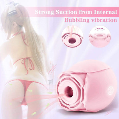 ROSE Vibrator Rose Toy Clit Sucker