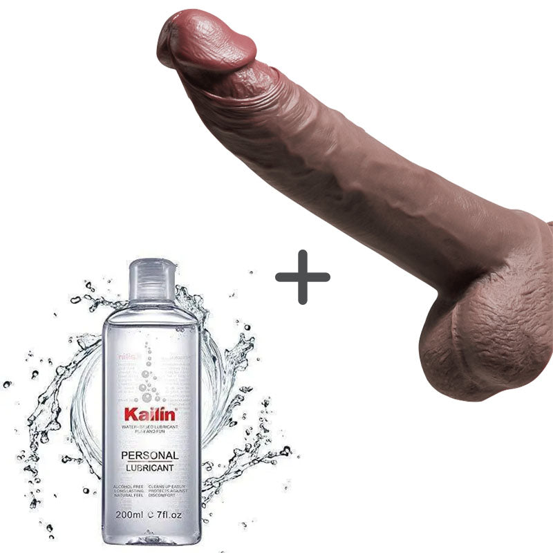 Buyging™ Heating 7 Thrusting 10 Vibrating Dildo Vaginal Anal Sex Fun 9.05 Inch