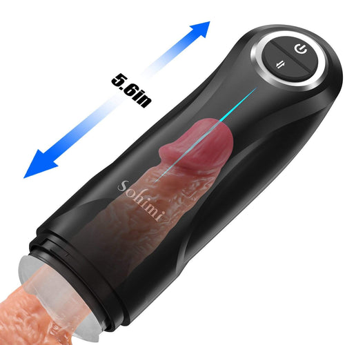 Eliza-Two Button Design Easy to Use Male Masturbator