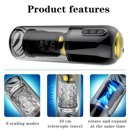 Beck 3 Fully Automatic Thrusting Rotating Masturbation Stroker