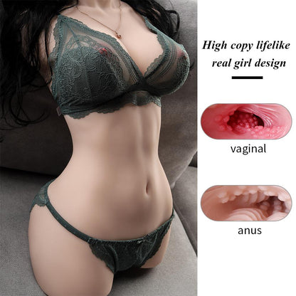 Hermosa 17.13'' Huge Breasts Vagina Anal Realistic Male Masturbator