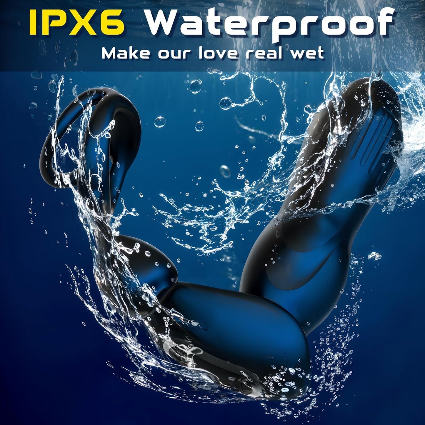 Buyging™ Prostate Massager with 3 Thrusting Expanding & 9 Vibration Modes